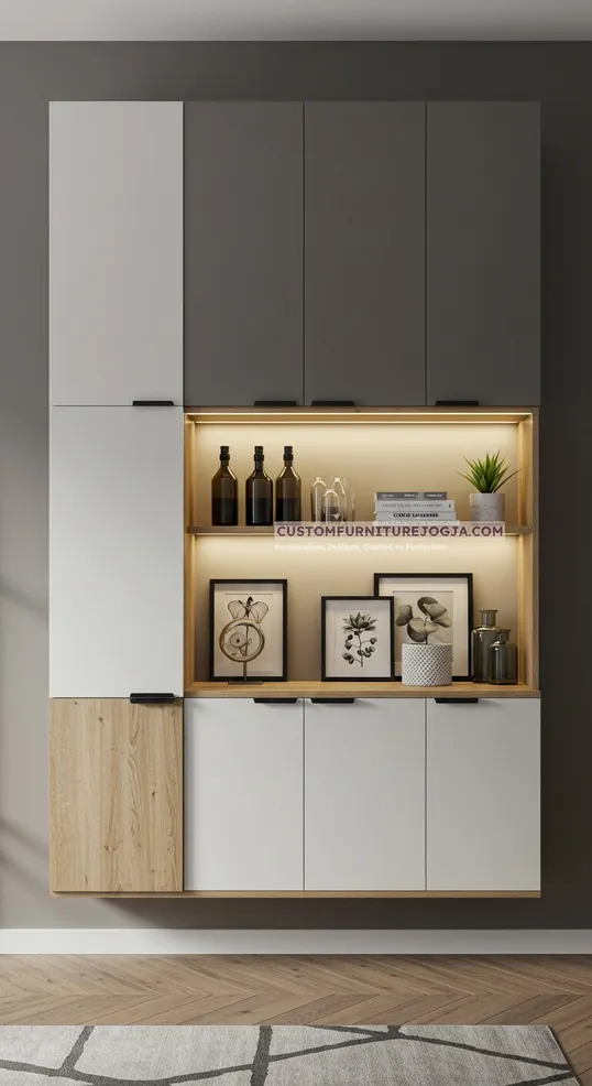 Jasa Pembuatan Cabinet Dinding Jogja